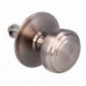 AMIG 6443  
 Pomo puerta de entrada 12  
 Ø70 mm  
 Latón  
 Cromado mate