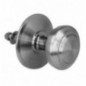 AMIG 6446  
 Pomo puerta de entrada 15  
 Ø70 mm  
 Latón  
 Cromado mate