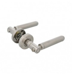 AMIG 6461  
 Manilla con roseta 24R  
 Ø53 mm  
 Acero inoxidable 18/8  
 Mate