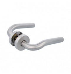 AMIG 6465  
 Manilla con roseta 20R  
 Ø53 mm  
 Acero inoxidable 18/8  
 Mate