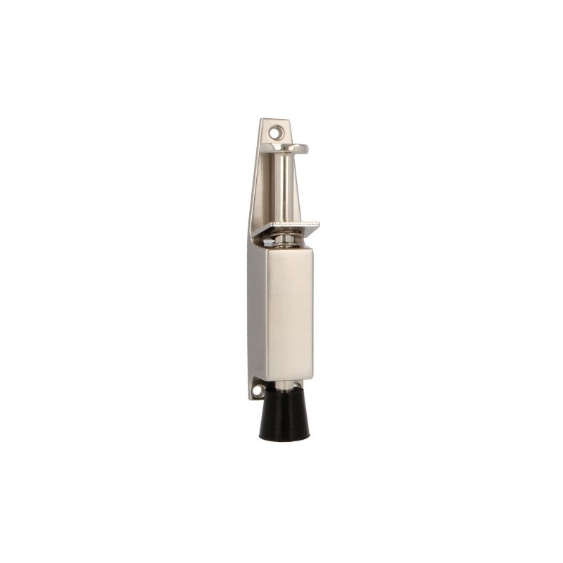 AMIG 6467  
 Retenedor de pie 10  
 120 x 25 mm  
 Zamak  
 Cromado mate