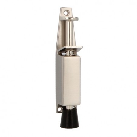 AMIG 6467  
 Retenedor de pie 10  
 120 x 25 mm  
 Zamak  
 Cromado mate