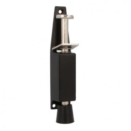 AMIG 6468  
 Retenedor de pie 10  
 120 x 25 mm  
 Zamak  
 Negro