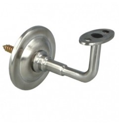 AMIG 6475  
 Soporte pasamanos 25  
 Acero inoxidable  
 Mate