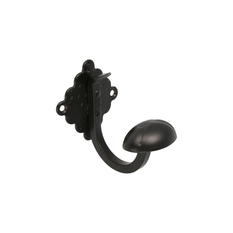 AMIG 6493  
 Colgador 103  
 70 x 70 x 85 mm  
 Acero  
 Negro