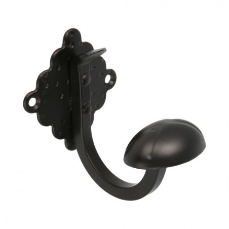 AMIG 6493  
 Colgador 103  
 70 x 70 x 85 mm  
 Acero  
 Negro