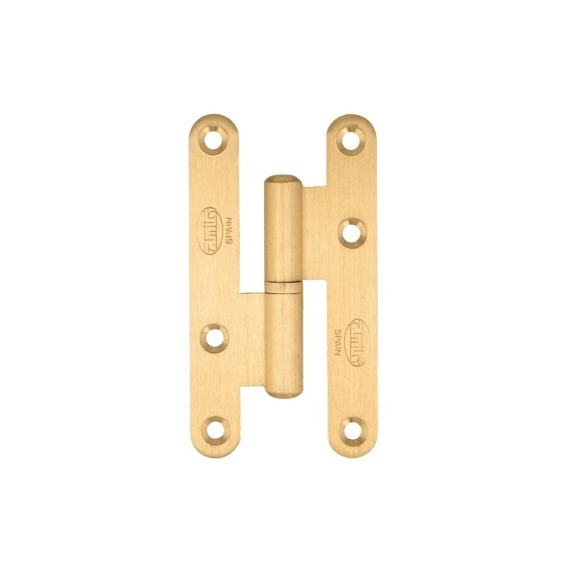AMIG 6494  
 Pernio 405  
 100 x 58 x 2,3 mm  
 Latón  
 Pulido - Derecha