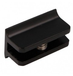 AMIG 6506  
 Soporte baldas 33  
 25 x 50 mm  
 Zamak  
 Negro