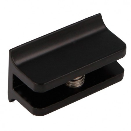 AMIG 6506  
 Soporte baldas 33  
 25 x 50 mm  
 Zamak  
 Negro