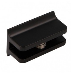 AMIG 6511  
 Soporte baldas 34  
 18 x 40 mm  
 Zamak  
 Negro