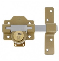 AMIG 6523  
 Cerrojo de seguridad 5  
 88 x 153 mm  
 Acero  
 Martelé