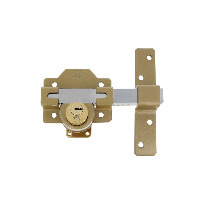 AMIG 6523  
 Cerrojo de seguridad 5  
 88 x 153 mm  
 Acero  
 Martelé