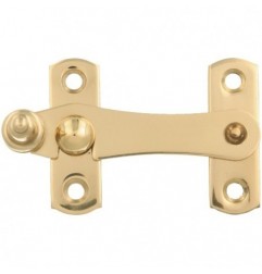 AMIG 6532  
 Aldabilla 3  
 75 x 46 mm  
 Latón  
 Pulido barnizado - Izquierda