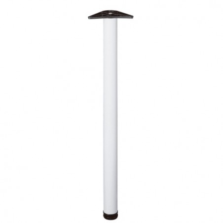 AMIG 6536  
 Pata de mesa 2  
 Ø60 x 870 mm  
 Acero  
 Blanco
