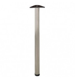 AMIG 6537  
 Pata de mesa 2  
 Ø60 x 870 mm  
 Acero  
 Cromado mate