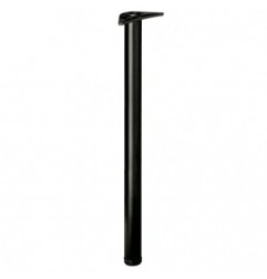 AMIG 6538  
 Pata de mesa 2  
 Ø60 x 870 mm  
 Acero  
 Negro