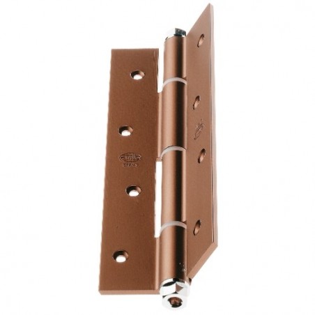 AMIG 6586  
 Bisagra simple acción 3034  
 180 x 80 x 4 mm  
 Aluminio  
 Bronceado