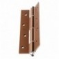 AMIG 6586  
 Bisagra simple acción 3034  
 180 x 80 x 4 mm  
 Aluminio  
 Bronceado