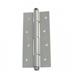 AMIG 6588  
 Bisagra simple acción 3034  
 180 x 80 x 4 mm  
 Aluminio  
 Plata