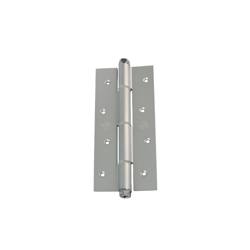 AMIG 6588  
 Bisagra simple acción 3034  
 180 x 80 x 4 mm  
 Aluminio  
 Plata