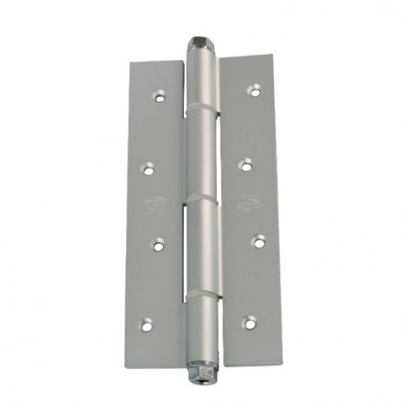 AMIG 6588  
 Bisagra simple acción 3034  
 180 x 80 x 4 mm  
 Aluminio  
 Plata