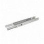 AMIG 6607  
 Guía para cajón de bolas 26  
 278 x 27 mm  
 Acero  
 Galvanizado