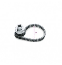 1488/1 Llave de cadena doble fina para filtros de aceite