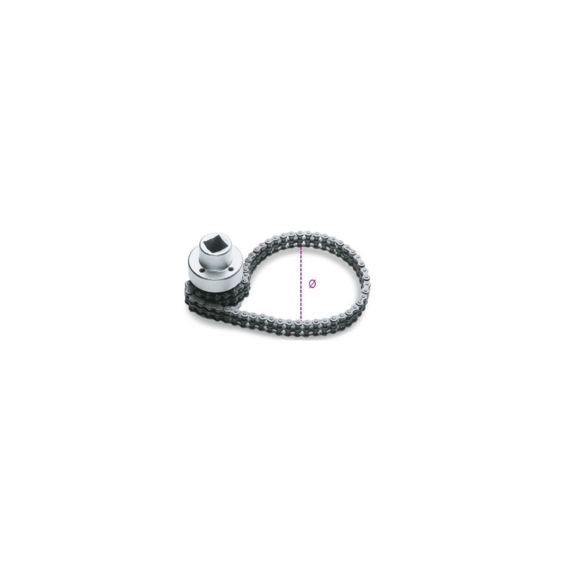 1488/1 Llave de cadena doble fina para filtros de aceite
