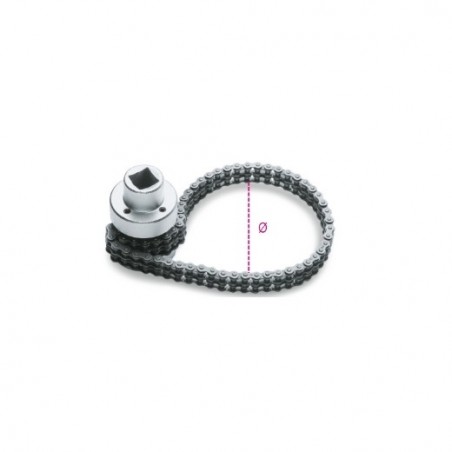 1488/1 Llave de cadena doble fina para filtros de aceite