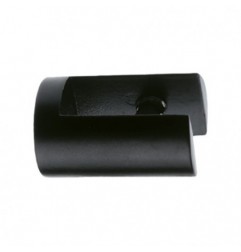 AMIG 6704  
 Soporte baldas 35  
 Ø20 x 30 mm  
 Zamak  
 Negro