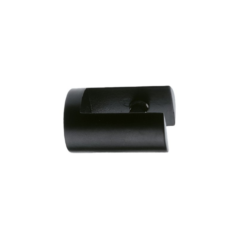 AMIG 6704  
 Soporte baldas 35  
 Ø20 x 30 mm  
 Zamak  
 Negro