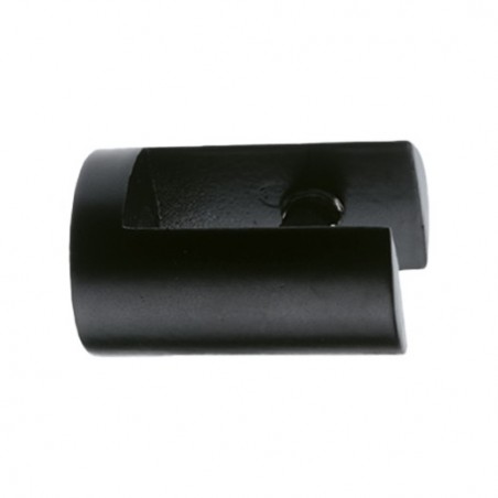 AMIG 6704  
 Soporte baldas 35  
 Ø20 x 30 mm  
 Zamak  
 Negro