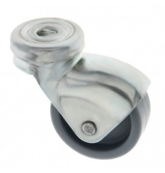 AMIG 6737  
 Rueda con agujero 2507  
 Ø40 mm  
 Nylon  
 Gris