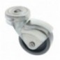AMIG 6737  
 Rueda con agujero 2507  
 Ø40 mm  
 Nylon  
 Gris