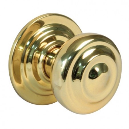 AMIG 6749  
 Pomo puerta de entrada 51  
 Ø70 mm  
 Latón  
 Pulido