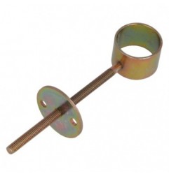 AMIG 678  
 Soporte tubo armario 2  
 Ø16 mm  
 Acero  
 Bicromatado