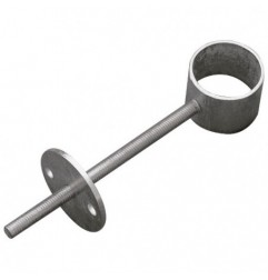 AMIG 681  
 Soporte tubo armario 2  
 Ø20 mm  
 Acero  
 Zincado