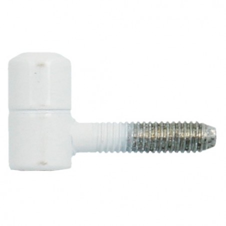 AMIG 6817  
 Pernio 20  
 11 x 40 mm  
 Acero  
 Blanco