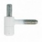 AMIG 6818  
 Pernio 20  
 11 x 40 mm  
 Acero  
 Blanco