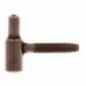AMIG 6825  
 Pernio 20  
 13 x 44 mm  
 Acero  
 Bronceado