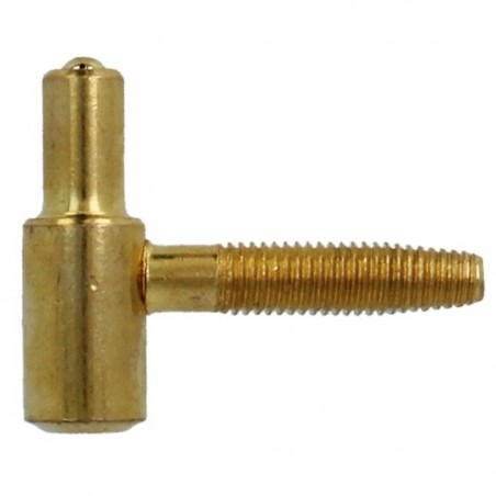 AMIG 6837  
 Pernio 20  
 14 x 48 mm  
 Acero  
 Latonado barnizado