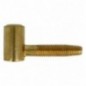 AMIG 6841  
 Pernio 20  
 16 x 52 mm  
 Acero  
 Latonado barnizado
