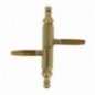 AMIG 6848  
 Pernio 50  
 9 x 66 mm  
 Acero  
 Bronceado