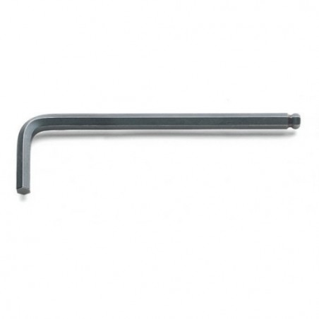 96BP-AS 3/8 Llave Allen acodada con cabeza esférica, bruñida
