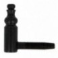AMIG 6851  
 Pernio 50  
 11 x 78 mm  
 Acero  
 Negro