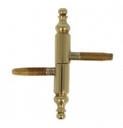 AMIG 6871  
 Pernio 50  
 14 x 94 mm  
 Acero  
 Latonado barnizado