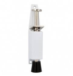 AMIG 6887  
 Retenedor de pie 10  
 120 x 25 mm  
 Zamak  
 Blanco