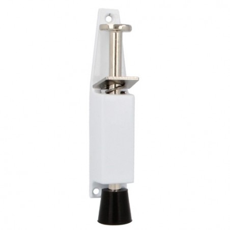 AMIG 6887  
 Retenedor de pie 10  
 120 x 25 mm  
 Zamak  
 Blanco