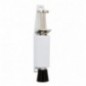 AMIG 6887  
 Retenedor de pie 10  
 120 x 25 mm  
 Zamak  
 Blanco