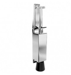 AMIG 6888  
 Retenedor de pie 11  
 165 x 30 mm  
 Zamak  
 Cromado mate